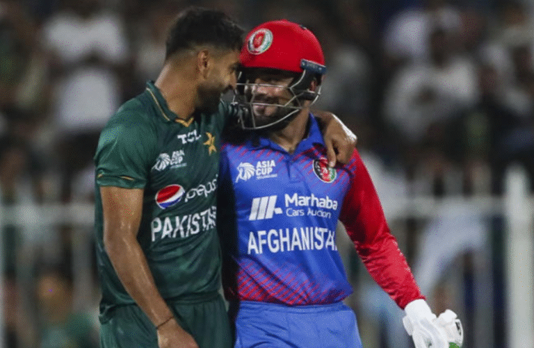 Rashid calls for calm between Afghanistan-Pakistan fans ahead of tri-series opener