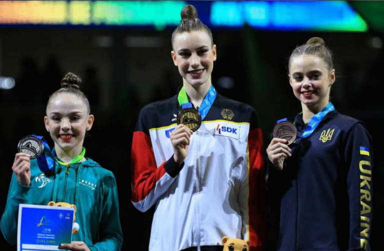 Varfolomeev takes four golds at Rhythmic