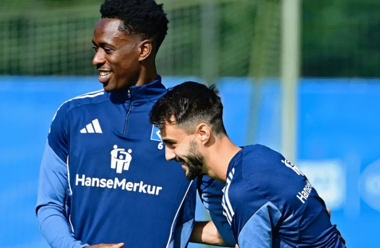 HSV bolsters midfield with Lokonga
