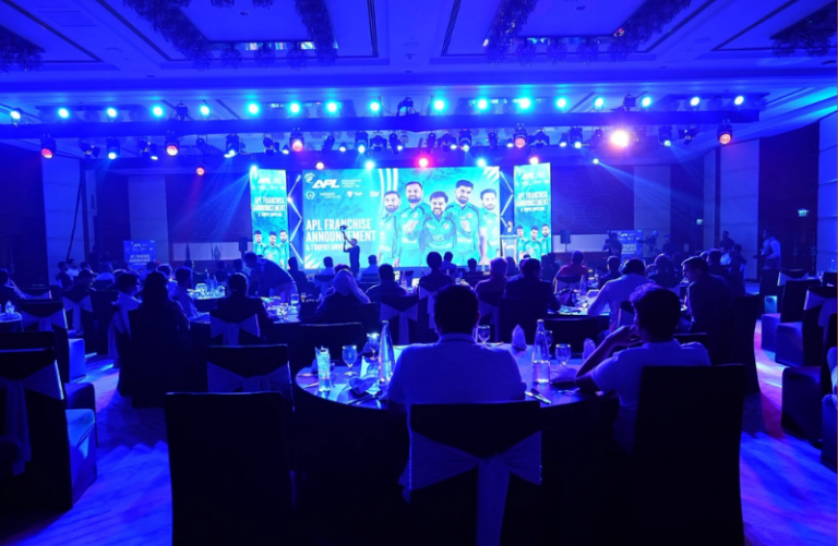 Representatives of Afghanistan Premier League T20 franchises