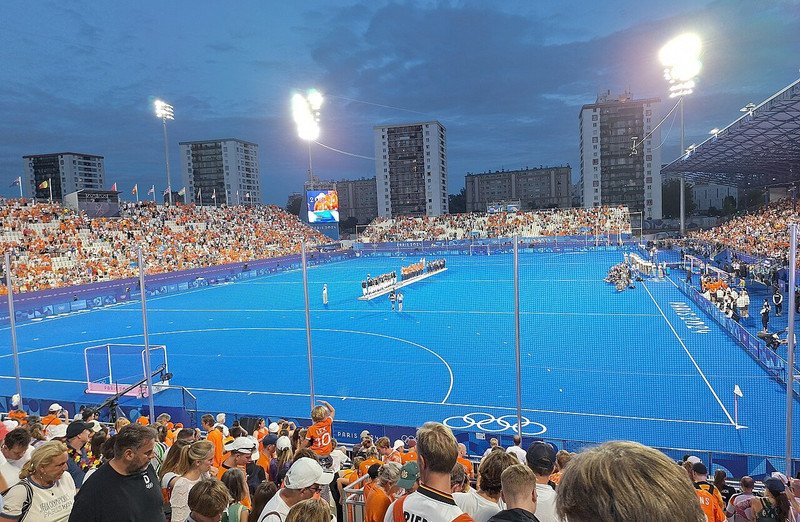 Paris 2024 men’s hockey venue during the Olympic competition