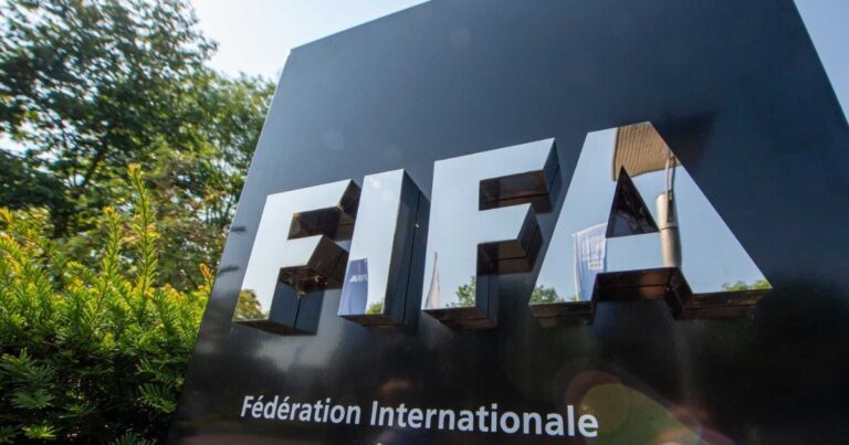 Exterior view of FIFA headquarters in Zurich, Switzerland