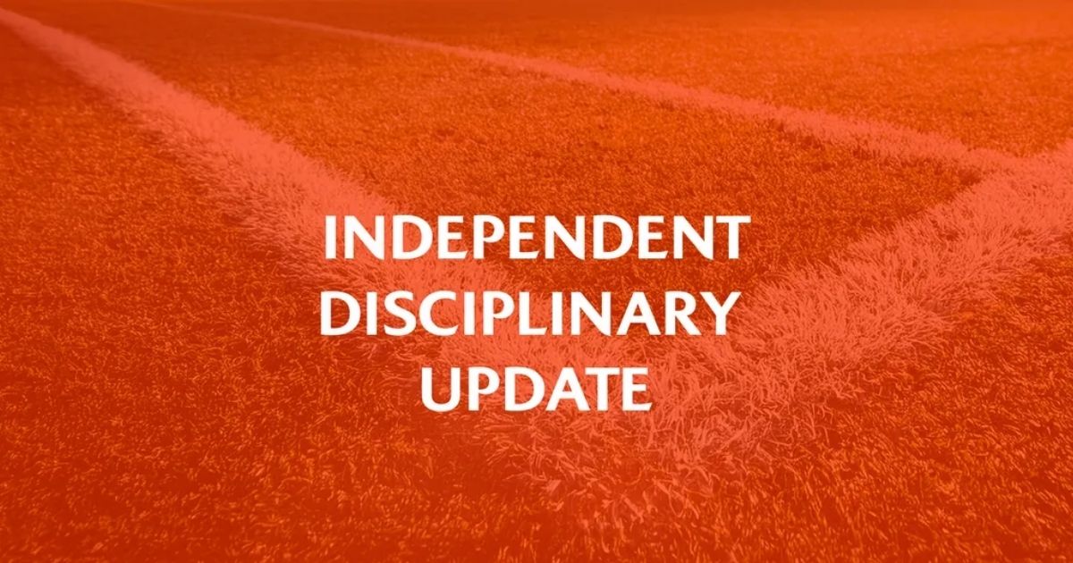 World Rugby independent disciplinary update graphic