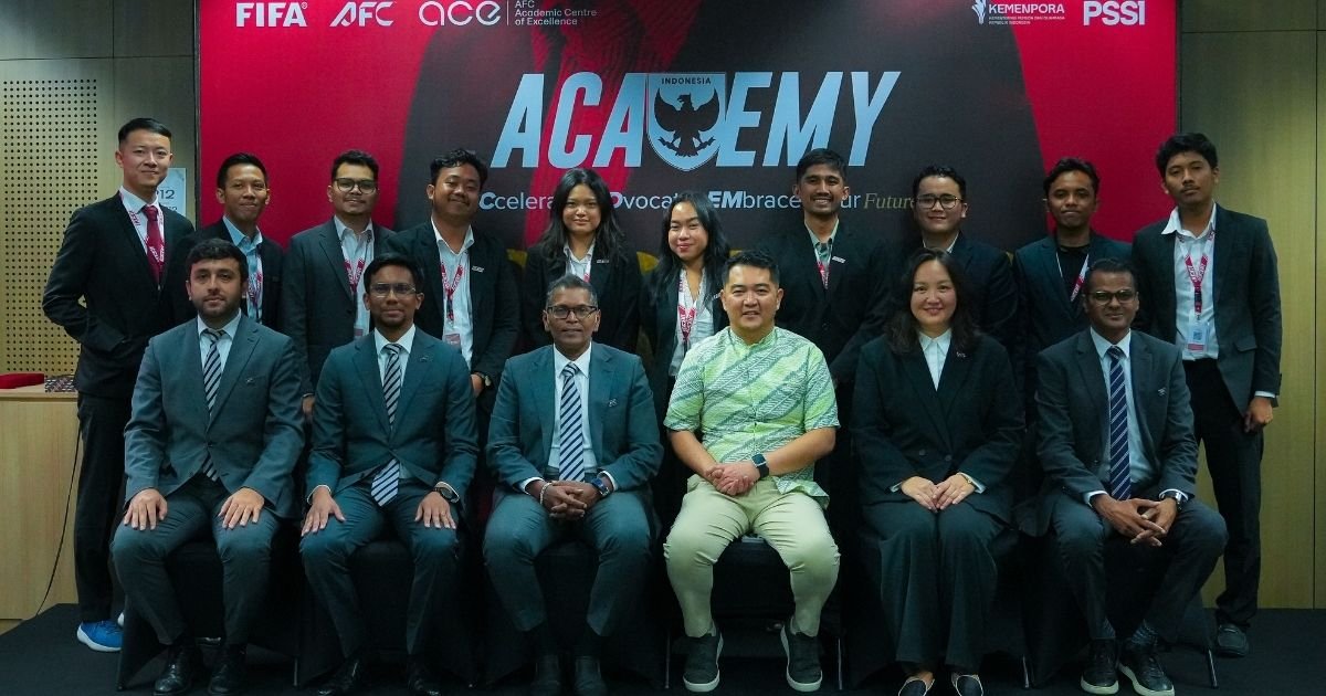 Participants attending the AFC Certificate in Football Administration and Management programme in Jakarta