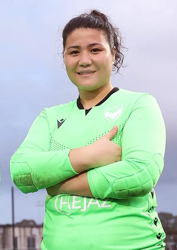 Fatima Yousufi, Afghanistan goalkeeper