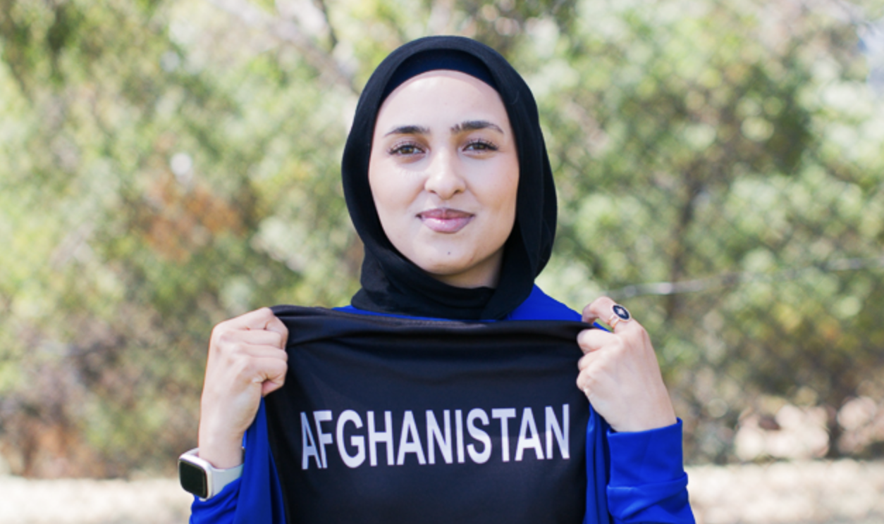 Firooza Amiri, Afghan women&rsquo;s cricketer