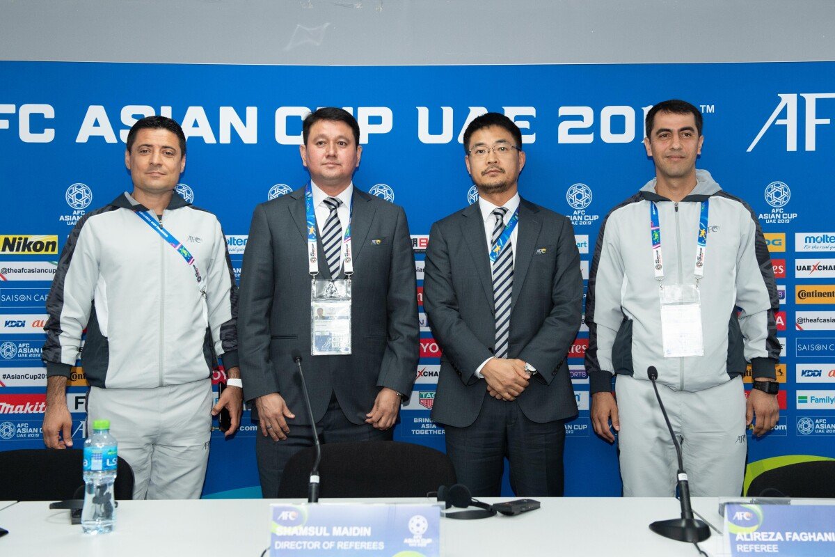 AFC media briefing at an Asian Football Confederation competition
