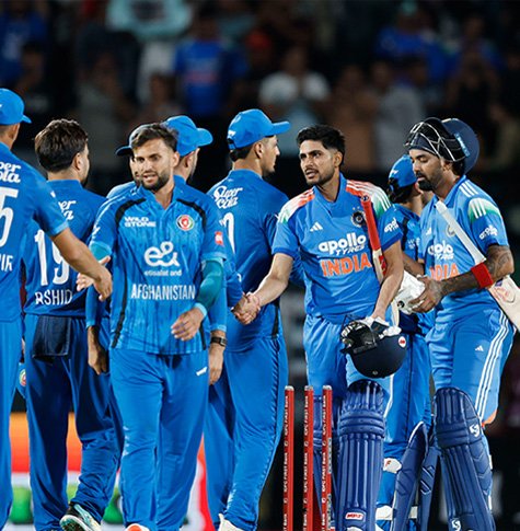 Afghanistan cricket squad announcement graphic for the September 2026 T20I series against India