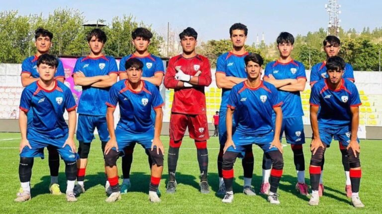 Afghanistan under-20 national football team ahead of the Tajikistan qualifier