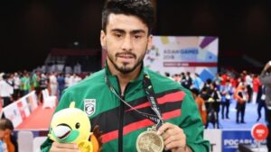 Mohammad Khalid Hotak, Afghanistan wushu medalist