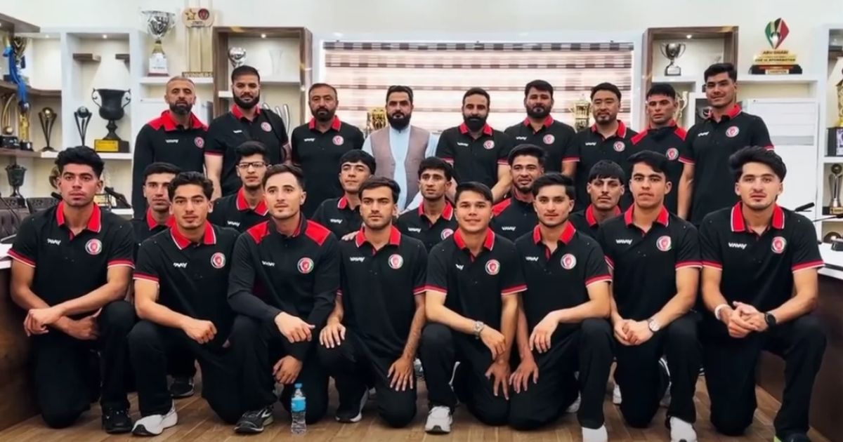 Afghanistan youth cricket team preparing to travel to Oman for matches against Bangladesh and the Asia Cup.