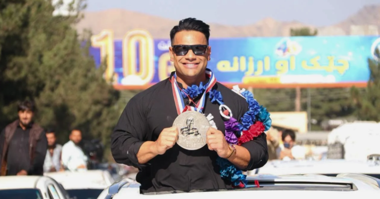 Afghan bodybuilder Ali Bilal returns with Mr Olympia silver