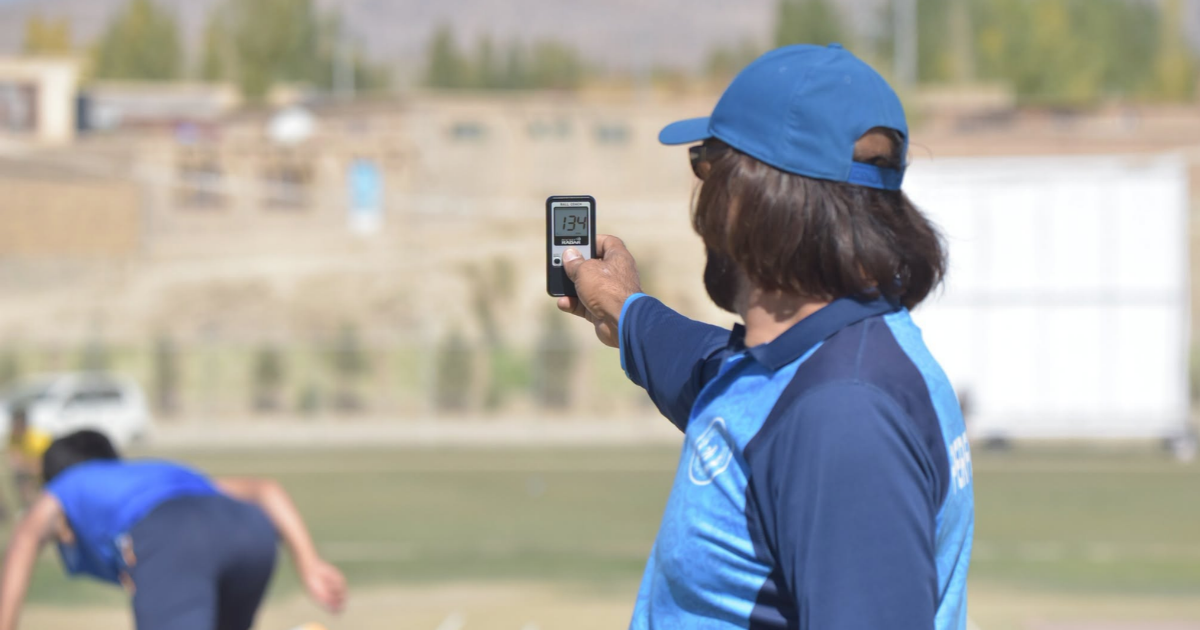 Afghan Thunder fast bowling talent trials in Paktia