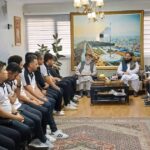 بازیکنان و مسئولان تیم فوتسال زیر ۱۷ سال افغانستان در اردوی آمادگی ایران برای داکار ۲۰۲۶